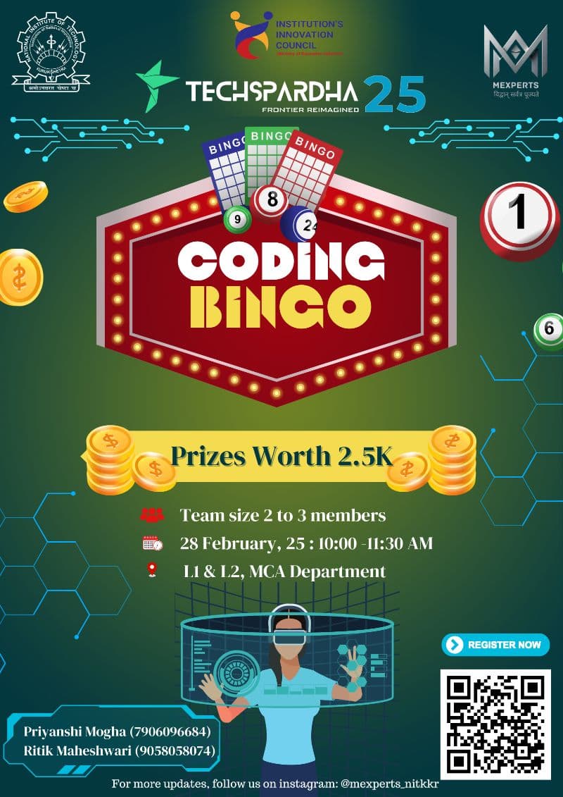 Image of  Coding Bingo